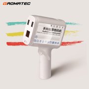 Mini Handheld Inkjet Printer Barcode Barcode Lot Identification Label Portable 12.7mm Smart Inkjet Printer