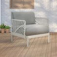 thumbnail image 3 of Fauteuil de patio modulaire Leaf de Patioflare, gris, 3 of 6