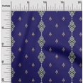 thumbnail image 1 of oneOone Coton Soie Tissu Rayé & Tissu Imprimé Ikat Tourbillon 1 Yard 42 Inch Wide, 1 of 4