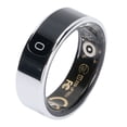 thumbnail image 1 of Smart Sports Ring,  Control Touch Key Mobile APP Association Intelligent Ring Display Screen Step Counting  for Hiking Cycling Running Size 8 18.2mm / 0.72in,Size 9 19mm, 1 of 7