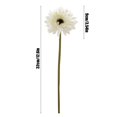 thumbnail image 4 of Iumwxz Room Decor Chrysanthemum Simulation Flower Home Decoration Table Decoration Fake Flower Simulation Flower Home Wall Decor Easter White Plastic Today Discount, 4 of 7