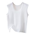 thumbnail image 2 of asjyhkr Débardeurs d'Été pour Femmes Grande Taille Coton Col Rond Sans Manches T-Shirts Basiques Doux et Confortables, 2 of 3