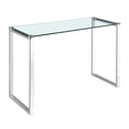 thumbnail image 3 of Gyna console table large glass top with shiny gold legs, 3 of 3