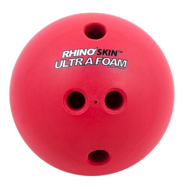 Champion Sports Balle de Quilles en Mousse 1 Lb Rhino Skin, Rouge