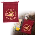 thumbnail image 1 of Modern Tarot Card Storage Pouch for Divination Accessories and Small Items Universal Home Textile Storage, 1 of 3