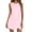 AA-Pink, variant on QATAINLAV Women's Sleeveless Rompers Athletic Tennis Dress Built in Shorts with Pockets Summer Bodycon Mini Skort Athletic Romper Pink XXL
