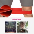 thumbnail image 3 of 4Pcs Fitness Yoga Resistance Loop Bands Set Elastic Sports Strength Training Band, 3 of 9