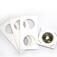 thumbnail image 4 of 50Pcs Coin Album Lightweight Smooth Small Collection Organizer Size Stamp Holders Multi Kinds Retro Style Collection Organizer Hard Souvenir White 4, 4 of 7