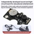 thumbnail image 4 of BTOER Compact CW Practice Board Morse Key Trainer Telegraph Trainer With Sound & Light-Feedback For Easy Morse Code Learning Tools, 4 of 8