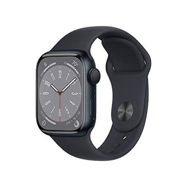 Apple Watch Series 8 (GPS 41mm) Midnight Aluminum Case with Midnight Sport Band | Certified Refurbished Grade A