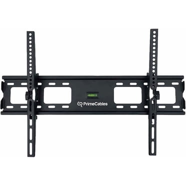 37-70 inch Tilting TV Wall Mount Bracket Holds 121 lbs/55kg and Max VESA 600, Fits 12" 16" Wall Wood Studs, Safety Lock & Integrated Bubble Level