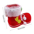 thumbnail image 3 of Iumwxz Pot à Bonbons en Forme de Botte Rouge avec Porte-Stylo Suspendu pour la Saint-Valentin Décorations de Fête de Pâques Ou de Printemps Conteneur de Rangement pour Décoration de Bonbons et Collations 15x13x6cm, 3 of 6