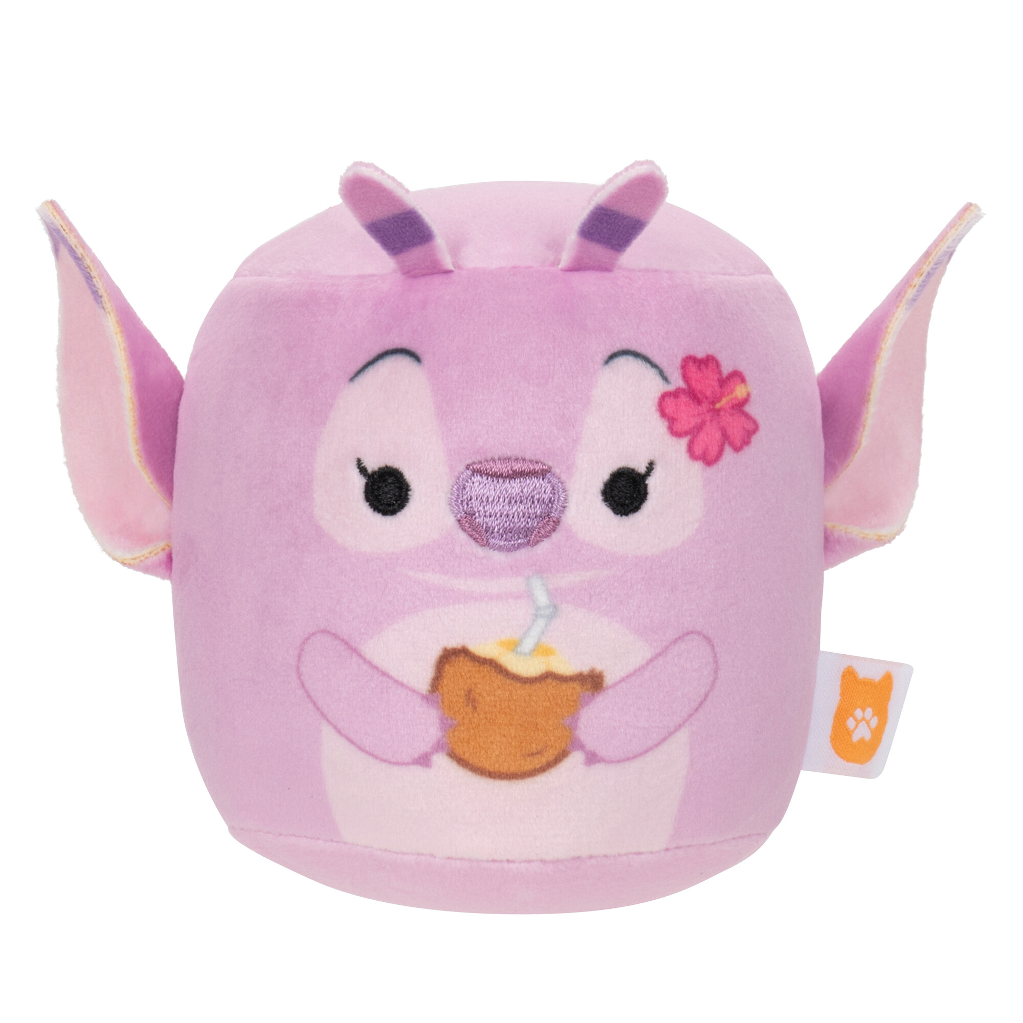 Angel + Stitch Chew Mees par Original Squishmallows Disney Jouet pour Animaux de Compagnie Lot de 2