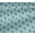 thumbnail image 5 of oneOone Viscose Jersey Fabric Turtle Block Decor Fabric Printed BTY 60 Inch Wide, 5 of 5