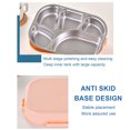 thumbnail image 3 of Stainless Steel Bento Box with Food Jar, Thermal Insulation 4 Compartments Food Storage Containers, Leakproof Lunch Box Tableware Set, Youngster School Lunch Containers, Food Storage, 3 of 8