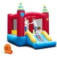thumbnail image 1 of Costway Château Gonflable Rebondissant pour Enfants, Sautoir Intérieur Extérieur avec Souffleur de 550 W, 1 of 9