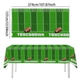 thumbnail image 3 of Border : Themed Kids' Birthday Party Tableware Set Football Plates Napkins Tablecloth & Thanksgiving Tablecloths Mahogany Tablecloth Table Clothes for round Tables 49er Tablecloth Table Cloth outside, 3 of 4