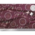 thumbnail image 1 of Soimoi Poly Georgette Fabric Arrow & Dream Catcher Home Decor Print Fabric by the Yard 52 Inch Wide, 1 of 3
