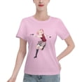 thumbnail image 1 of Women's Basic Short Sleeve T-Shirt Naruto Sakura, 1 of 6