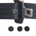 thumbnail image 4 of 2X Boutons de Boucle de Ceinture de Sécurité Universels Clips de Retenue, 4 of 7