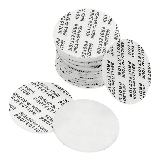 Unique Bargains Joint Sensible à la Pression en Mousse PE de 27 mm Résistant, Blanc, Lot de 100