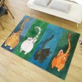 thumbnail image 4 of LHCER Entrance Doormat ,Doormat,Cat Pattern Non-slip Welcome Doormat Carpet Mat Indoor Outdoor Entrance, 4 of 7