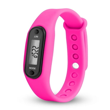 TopLLC Men's Sport Watch Run Step Watch Bracelet Pedometer Calorie Counter Digital LCD Walking Distance Watch