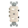 thumbnail image 1 of Leviton 05241-0TS Interrupteur Combiné 3 Voies Amande, 1 of 1