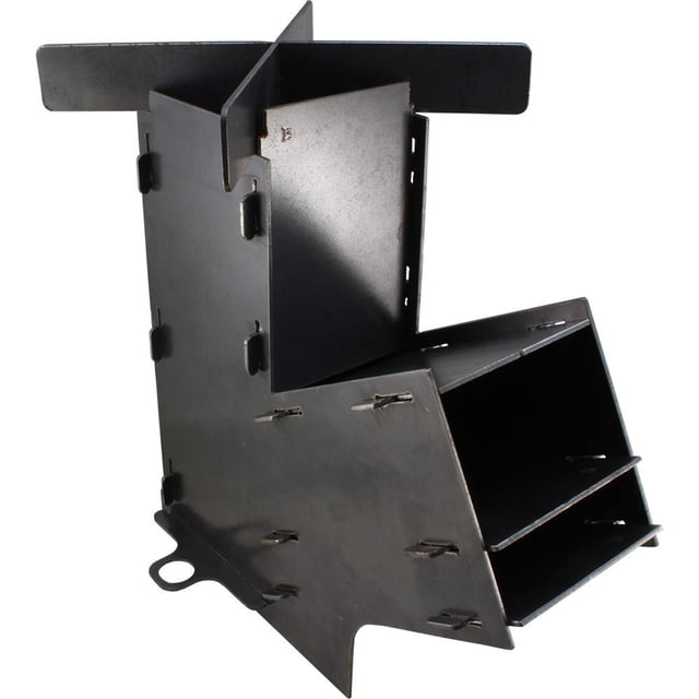 Marsh Kettles Camping Survivalist Prepper Flat Pack Rocket Stove