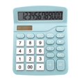 thumbnail image 2 of Wuztai Calculator, 12 Digit Large LCD Display Handheld Desk Calculator, Dual Power Solar & Battery Basic Calculator, Sensitive Big Button Multi-Function Calculator for Home School, 2 of 7