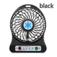 thumbnail image 4 of Pompotops Portable Rechargeable LED Light Fan Cooler Mini Desk USB 18650 Battery Fan For Office, Bedroom, Table, Outdoor Clearance, 4 of 8