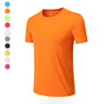 thumbnail image 4 of Compression Shirts for Men Quick Drying Summer Gym Shirts Breathable Stretchy Short Sleeve Crew Neck Basic T-Shirts for Activewear, 4 of 7
