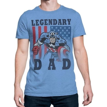 Captain America Captain America tscaplengendarydadS Papa Légendaire T-Shirt pour Hommes - Petit