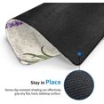 thumbnail image 3 of 12" x 10" Lavender Mouse Pad Beautiful Flower Mousepad for Women Girls, Washable Non-Slip Rubber Rectangle Desk Mat with Stitched Edge for Laptop Computer Wireless Mouse Desk, 3 of 5