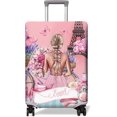 thumbnail image 1 of Travel Luggage Cover Suitcase Protector Fits 18-32 Inch Luggage Wheel Covers Patterned Travel Related Items Flower Luggage Protector Elastic Luggage Anti-scratch Suitcase Cover L, 1 of 5