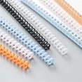 thumbnail image 3 of 10Pcs Plastic Spiral Binding Coils Plastic Binder Rings DIY Spiral Binding Coils, 3 of 9