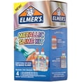 thumbnail image 2 of Elmer's Slime Kit, Includes Metallic Glue and Magical Liquid Slime Activator, 4 Piece Kit, 2 of 2