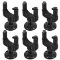 thumbnail image 1 of 6PCS/Set Detachable Wall Mounted Guitar Hangers Auto Locking Grip with Base(Black), 1 of 8