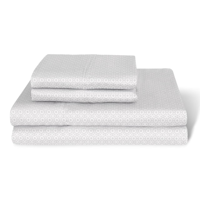 Feuilles de performance Serta Coolmax, ensemble de 4 pièces imprimées 300 TC