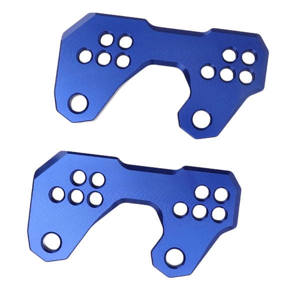 Support Arrière pour Pédale de Pied, Support Arrière Antirouille pour Coussinet de Pied de Passager, Résistant à l'Usure, Pratique pour Remplacement de Moto pour MT25 MT03 Bleu,Noir