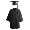 thumbnail image 1 of YUTK Ensemble 2 Pcs pour Bébés Filles, Tenue de Performance de Collation des Grades à Manches Longues pour Enfants et Femmes, Ensemble de Chemisiers et Chemises à Manches Longues à Col Rond en Liquidation Noir, 1 of 2