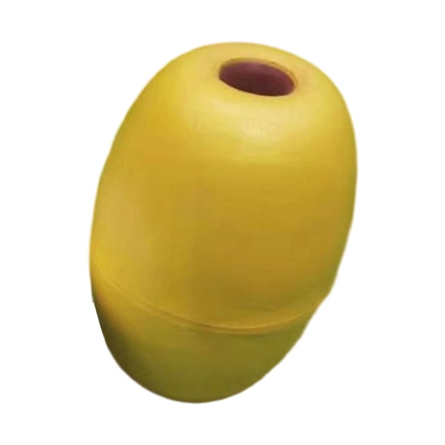 S SERENABLE Kayak Anchor Float Buoy Olive Shaped Portable Rope Ball for Marine Pool Dock Yellow