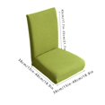 thumbnail image 3 of Clearance! Kitchen Seat Covers Stretch Seat Covers Chair Seat Protector Cover for Home Party Slip Covers Seat Cover Dining Chair Dining Room Chair Cover Slipcovers, 3 of 4