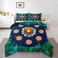 thumbnail image 2 of Erosebridal Nature Adventure Bedding Sets Queen with Comforter, Rustic Camper Duvet Insert, Cartoon Plant Decor, Reversible, 2 of 7
