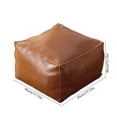 thumbnail image 3 of Birdeem Pouf Repose-Pieds de Rangement, Tabouret en Tissu Pliable avec Rangement pour Salon, Cube de Rangement Multifonction pour l'Organisation de la Maison, 3 of 9