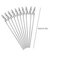 thumbnail image 3 of Stainless Steel Cable Clamp Non Insulated Electrical Testing Probe Clip 10 Pack, 3 of 9