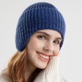 thumbnail image 3 of Men and Women Outdoor Warm Hat In Winter Border Thickened Knitting Wool Hat Cold Proof Earmuff Cap, 3 of 3