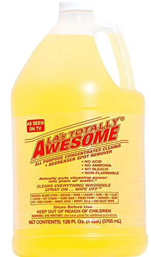 128oz Refills, 1 bottle Original - La's Totally Awesome All Purpose Concentrated Cleaner Degreaser Spot Remover Cleans Everything Washable As Seen on Tv