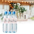thumbnail image 4 of Bottle Labels, MR MRS Stripes Paper Material Pink Flowers Waterproof Bright Water Bottle Stickers  For Wedding, 4 of 8