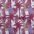 thumbnail image 1 of oneOone Polyester Spandex Maroon Fabric Tropical Sewing Material Print Fabric By The Yard 56 Inch Wide, 1 of 4